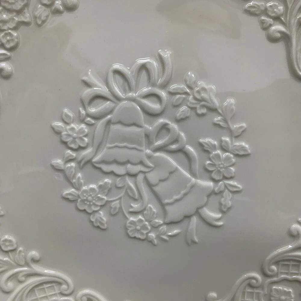 Lenox‎ Cream White Marriage 12.5 Plate To Commemorate This Very Special Occasion